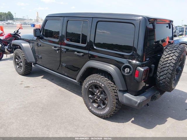Продаж на аукціоні авто 2022 Jeep Wrangler Unlimited Willys 4x4, vin: 1C4HJXDN1NW235090, номер лоту: 45462621
