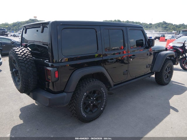 Продаж на аукціоні авто 2022 Jeep Wrangler Unlimited Willys 4x4, vin: 1C4HJXDN1NW235090, номер лоту: 45462621