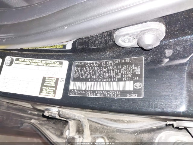 4T1C11AK2NU694573 Toyota CAMRY LE