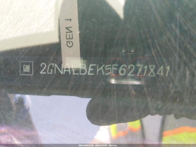 Chevrolet EQUINOX LT 2015 2GNALBEK5F6271841 Image 9