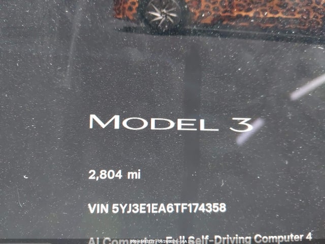 Aukcja sprzedaży 2026 Tesla Model 3 Premium Rear-wheel Drive/rear-wheel Drive, vin: 5YJ3E1EA6TF174358, numer aukcji: 45462777