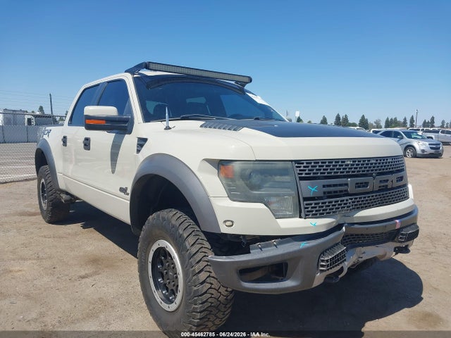 Продажа на аукционе авто 2013 Ford F-150 Svt Raptor, vin: 1FTFW1R62DFA92656, номер лота: 45462785