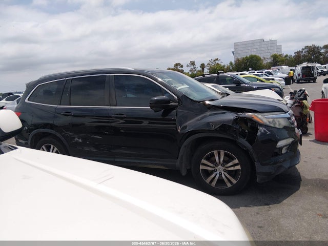 45462787 :رقم المزاد ، 5FNYF5H6XHB018056 vin ، 2017 Honda Pilot Ex-l مزاد بيع
