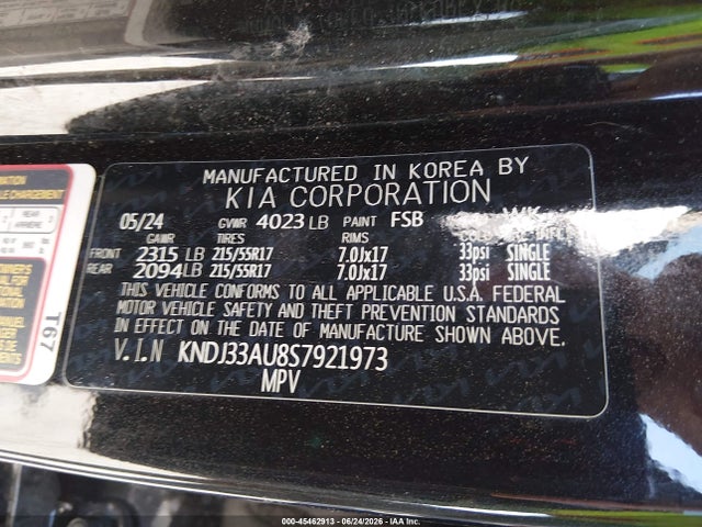 KIA SOUL EX 2025 KNDJ33AU8S7921973 Image 9
