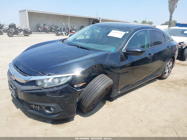 45462943 :رقم المزاد ، 19XFC2F52GE244895 vin ، 2016 Honda Civic Lx مزاد بيع