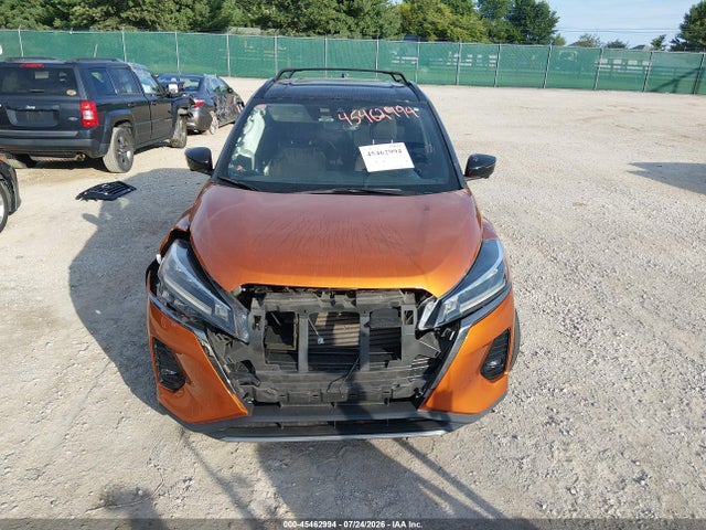 2022 Nissan Kicks Sr Xtronic Cvt მანქანა იყიდება აუქციონზე, vin: 3N1CP5DV1NL485886, აუქციონის ნომერი: 45462994