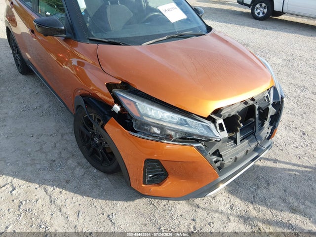 2022 Nissan Kicks Sr Xtronic Cvt მანქანა იყიდება აუქციონზე, vin: 3N1CP5DV1NL485886, აუქციონის ნომერი: 45462994