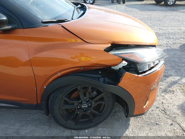 2022 Nissan Kicks Sr Xtronic Cvt მანქანა იყიდება აუქციონზე, vin: 3N1CP5DV1NL485886, აუქციონის ნომერი: 45462994