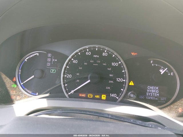 2015 Lexus Ct 200h მანქანა იყიდება აუქციონზე, vin: JTHKD5BH6F2245958, აუქციონის ნომერი: 45463039