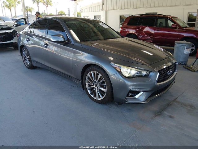 45463067 :رقم المزاد ، JN1EV7ARXKM552701 vin ، 2019 Infiniti Q50 3.0t Luxe مزاد بيع