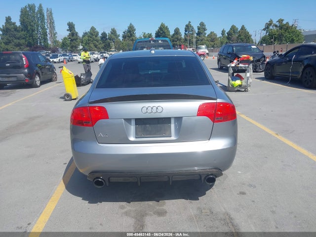 2006 Audi A4 2.0t მანქანა იყიდება აუქციონზე, vin: WAUBF78EX6A192267, აუქციონის ნომერი: 45463145