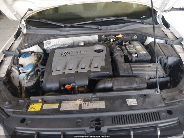 2012 Volkswagen Passat 2.0l Tdi Se მანქანა იყიდება აუქციონზე, vin: 1VWBN7A37CC063530, აუქციონის ნომერი: 45463150