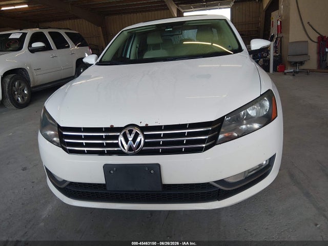 2012 Volkswagen Passat 2.0l Tdi Se მანქანა იყიდება აუქციონზე, vin: 1VWBN7A37CC063530, აუქციონის ნომერი: 45463150