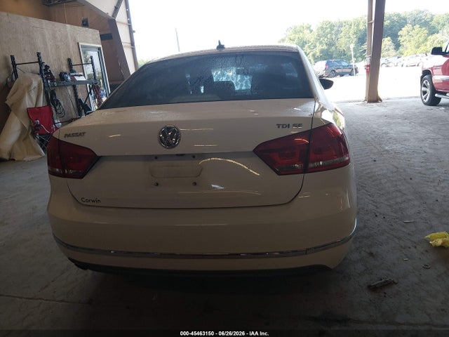 2012 Volkswagen Passat 2.0l Tdi Se მანქანა იყიდება აუქციონზე, vin: 1VWBN7A37CC063530, აუქციონის ნომერი: 45463150
