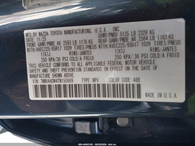 7MMVAADW4TN150689 Mazda Cx-50 Hybrid Premium
