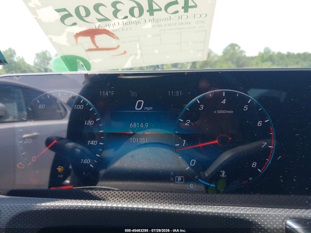 Продаж на аукціоні авто 2020 Mercedes-benz Cla 250 4matic, vin: WDD5J4HB7LN071872, номер лоту: 45463295