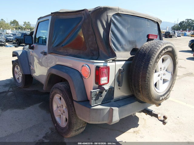 45463319 :رقم المزاد ، 1J4FA24197L134241 vin ، 2007 Jeep Wrangler X مزاد بيع
