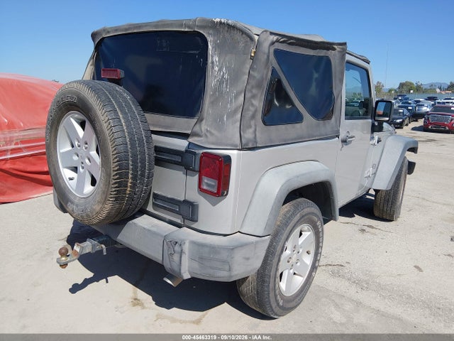 45463319 :رقم المزاد ، 1J4FA24197L134241 vin ، 2007 Jeep Wrangler X مزاد بيع
