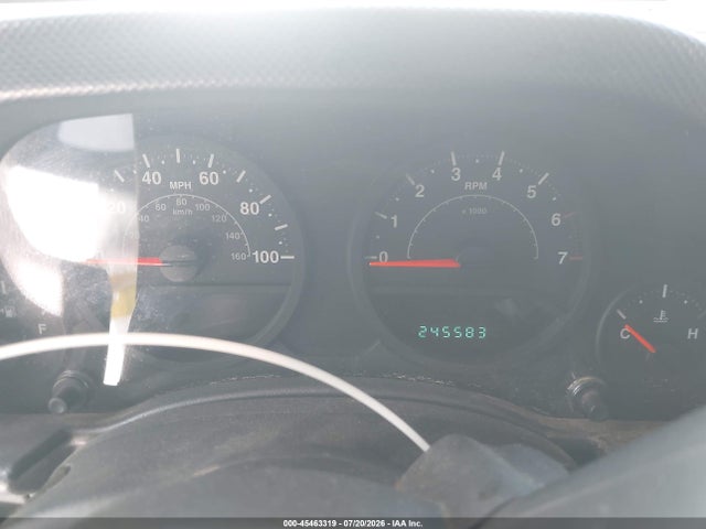 45463319 :رقم المزاد ، 1J4FA24197L134241 vin ، 2007 Jeep Wrangler X مزاد بيع