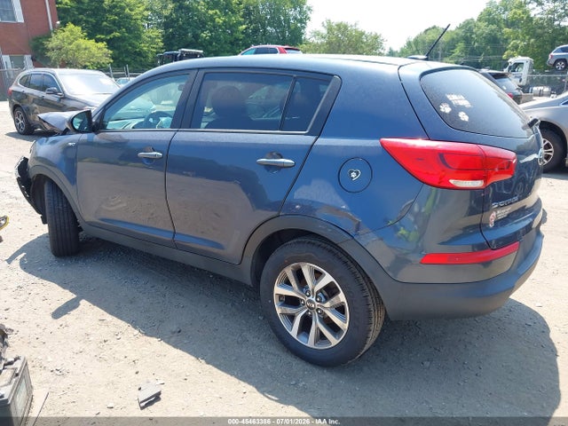 2015 Kia Sportage Lx მანქანა იყიდება აუქციონზე, vin: KNDPBCAC4F7722915, აუქციონის ნომერი: 45463386