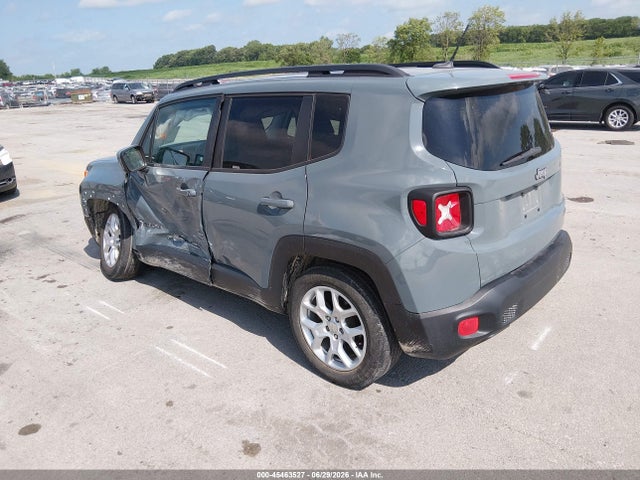 2017 Jeep Renegade Latitude მანქანა იყიდება აუქციონზე, vin: ZACCJABBXHPF64825, აუქციონის ნომერი: 45463527