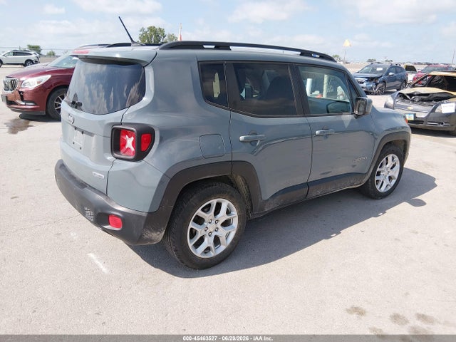 2017 Jeep Renegade Latitude მანქანა იყიდება აუქციონზე, vin: ZACCJABBXHPF64825, აუქციონის ნომერი: 45463527