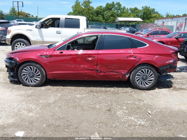 2025 Hyundai Sonata Hybrid Sel მანქანა იყიდება აუქციონზე, vin: KMHL34JJ6SA125726, აუქციონის ნომერი: 45463771