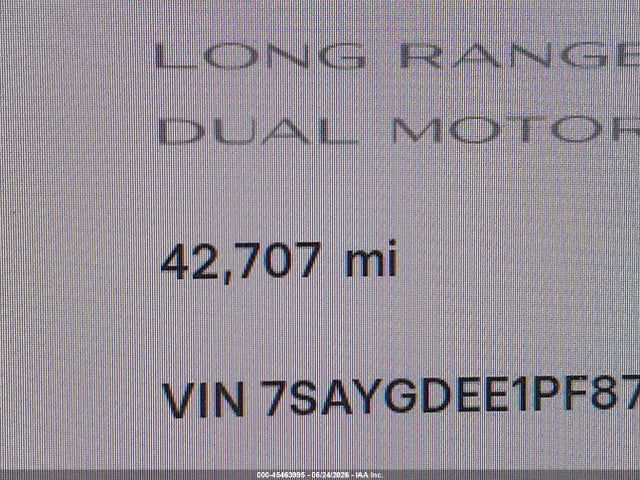 Продажа на аукционе авто 2023 Tesla Model Y Awd/long Range Dual Motor All-wheel Drive, vin: 7SAYGDEE1PF874219, номер лота: 45463995