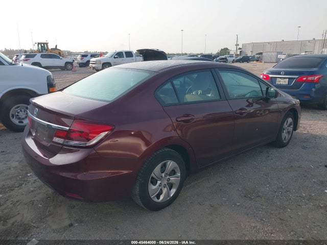 Honda Civic Lx 2014 2HGFB2F55EH504096 Image 4