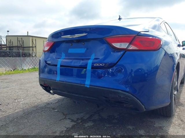 2015 Chrysler 200 S მანქანა იყიდება აუქციონზე, vin: 1C3CCCDG7FN656614, აუქციონის ნომერი: 45464470