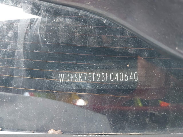 45464591 :رقم المزاد ، WDBSK75F23F040640 vin ، 2003 Mercedes-benz Sl 500 مزاد بيع