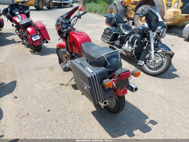 45464619 :رقم المزاد ، 6147305 vin ، 1978 Bmw R100 مزاد بيع