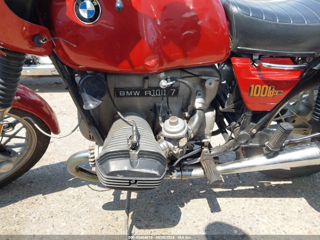 45464619 :رقم المزاد ، 6147305 vin ، 1978 Bmw R100 مزاد بيع