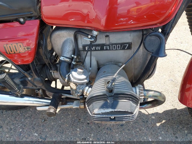 45464619 :رقم المزاد ، 6147305 vin ، 1978 Bmw R100 مزاد بيع