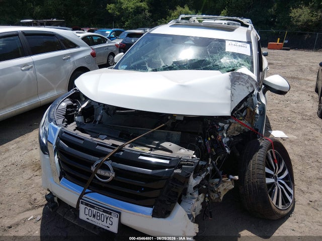 45464801 :رقم المزاد ، 5N1DR3DJ8RC241906 vin ، 2024 Nissan Pathfinder Platinum 4wd مزاد بيع