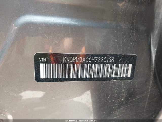 Aukcja sprzedaży 2017 Kia Sportage Lx, vin: KNDPM3AC9H7220138, numer aukcji: 45464809