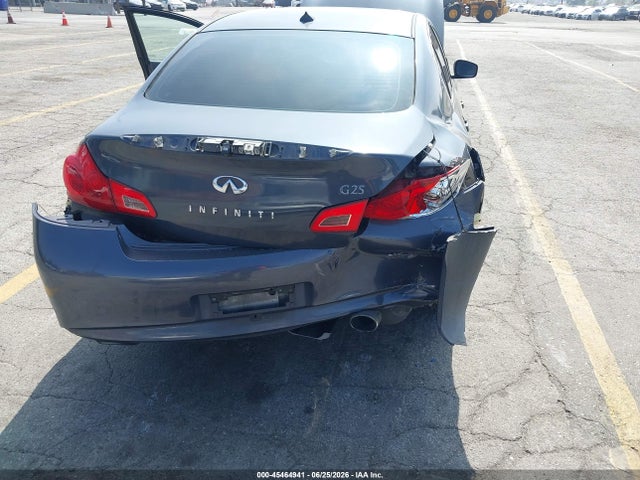 45464941 :رقم المزاد ، JN1DV6AP2BM830883 vin ، 2011 Infiniti G25 Journey مزاد بيع
