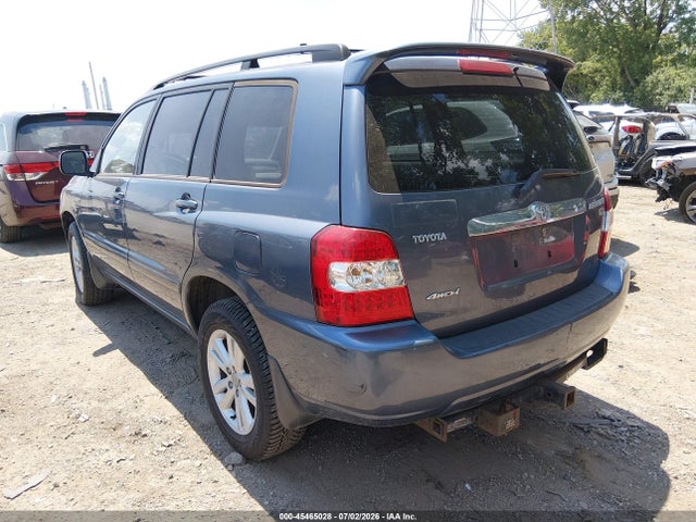 Продаж на аукціоні авто 2006 Toyota Highlander Hybrid Limited V6, vin: JTEEW21A160006000, номер лоту: 45465028
