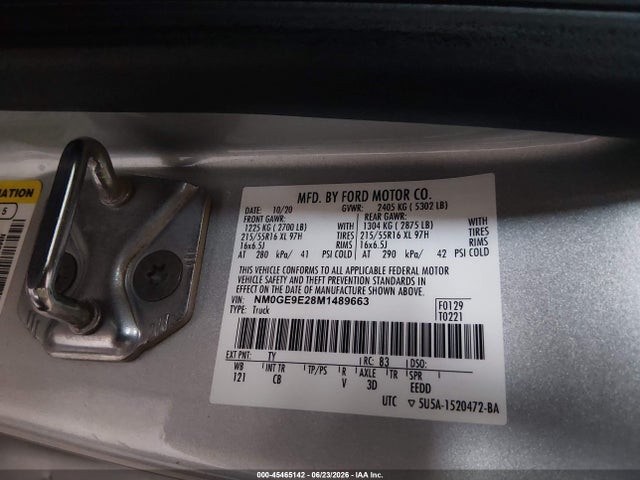 Ford Transit Connect Xl Passenger 2021 NM0GE9E28M1489663 Image 9