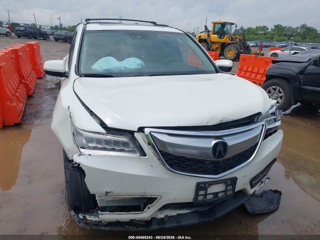 45465243 :رقم المزاد ، 5FRYD4H45GB053017 vin ، 2016 Acura Mdx Technology   Acurawatch Plus Packages/technology Package مزاد بيع