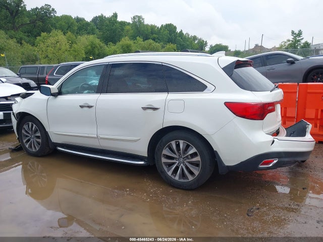 45465243 :رقم المزاد ، 5FRYD4H45GB053017 vin ، 2016 Acura Mdx Technology   Acurawatch Plus Packages/technology Package مزاد بيع