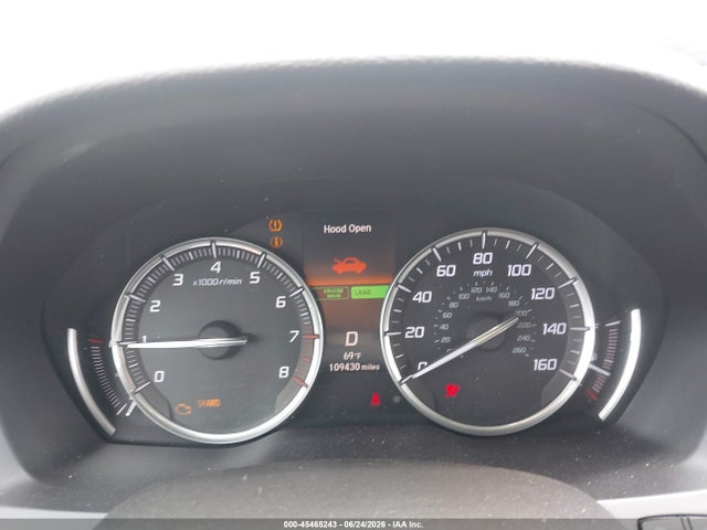 45465243 :رقم المزاد ، 5FRYD4H45GB053017 vin ، 2016 Acura Mdx Technology   Acurawatch Plus Packages/technology Package مزاد بيع