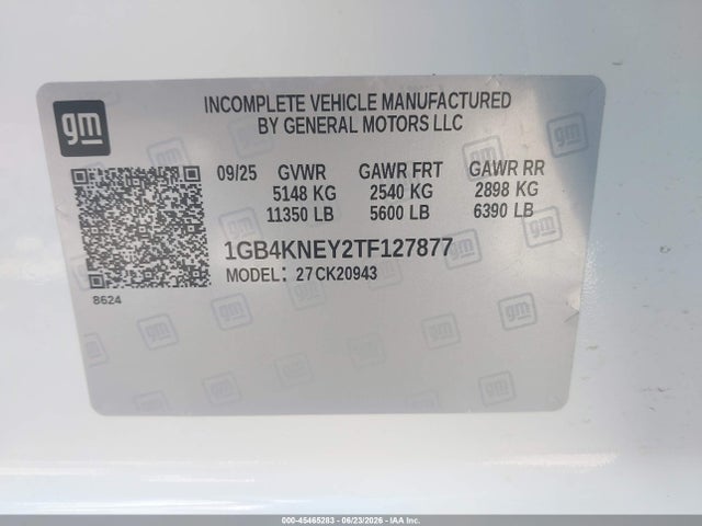 Chevrolet Silverado 2500 Hd 2026 1GB4KNEY2TF127877 Image 8