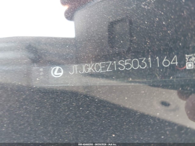 Продаж на аукціоні авто 2025 Lexus Nx 350h Premium, vin: JTJGKCEZ1S5031164, номер лоту: 45465285