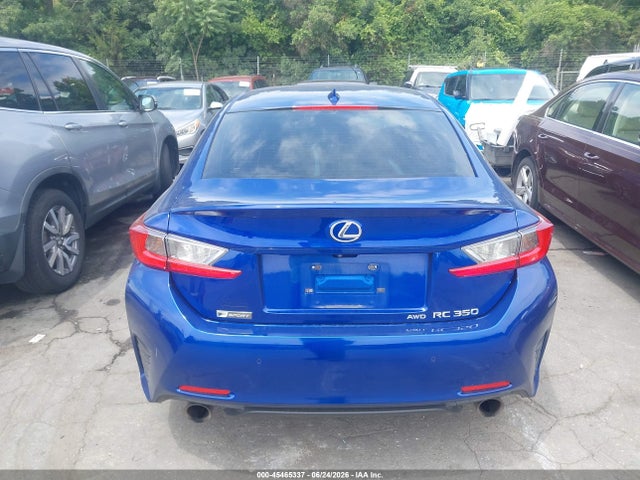 45465337 :رقم المزاد ، JTHSE5BC5F5005560 vin ، 2015 Lexus Rc 350 مزاد بيع