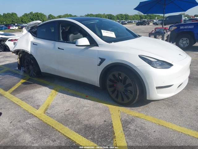 Aukcja sprzedaży 2022 Tesla Model Y Performance Dual Motor All-wheel Drive, vin: 7SAYGDEF0NF323690, numer aukcji: 45465392