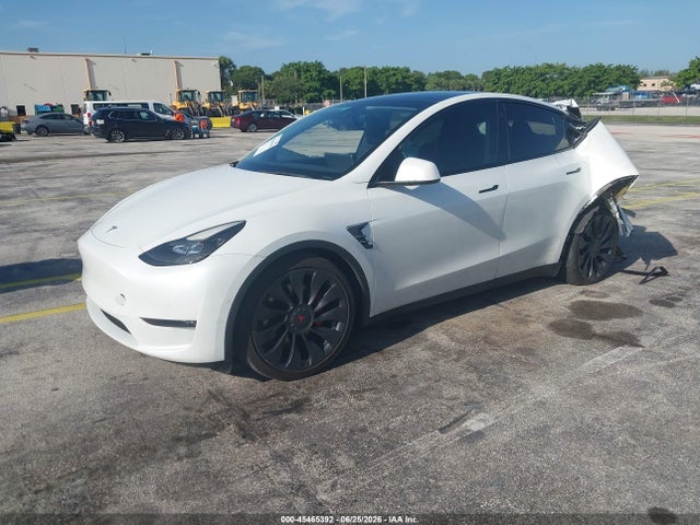 Aukcja sprzedaży 2022 Tesla Model Y Performance Dual Motor All-wheel Drive, vin: 7SAYGDEF0NF323690, numer aukcji: 45465392