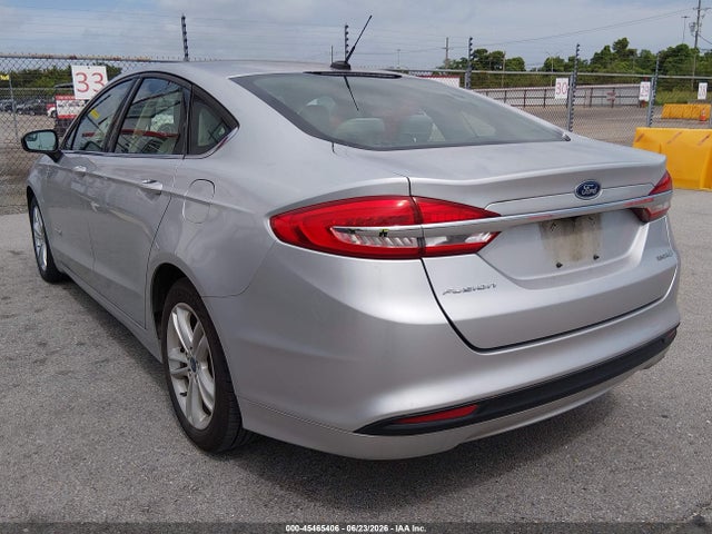3FA6P0UU6JR254547 Ford Fusion Hybrid S