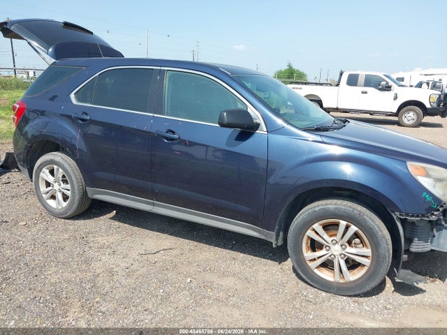 2016 Chevrolet Equinox Ls მანქანა იყიდება აუქციონზე, vin: 2GNALBEK9G1171367, აუქციონის ნომერი: 45465786