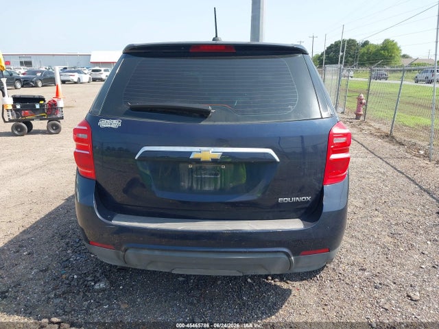 2016 Chevrolet Equinox Ls მანქანა იყიდება აუქციონზე, vin: 2GNALBEK9G1171367, აუქციონის ნომერი: 45465786